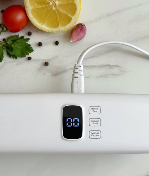 Потужний вакууматор для продуктів із функцією запаювання, Побутовий вакуумний пакувальник для дому EVak-01 фото